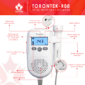 Fetal Doppler-ToronTek-R88-features- Candian technology