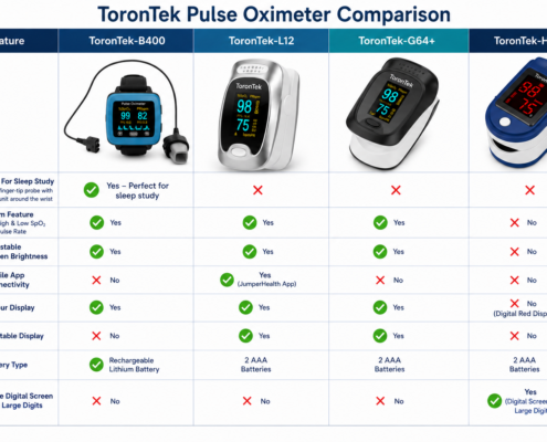 ToronTek Comparison Chart