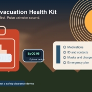 Wildfire Evacuation Health Kit Canada: What to Pack and Where a Pulse Oximeter Fits